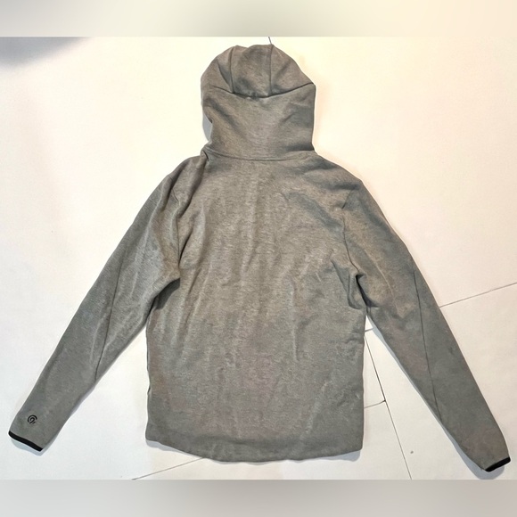 Champion Gray Hooded Jacket with Black Accents Women’s Size Medium - Picture 15 of 16